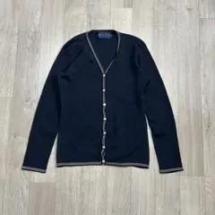 archive Ralph Lauren カーディガン ネイビー Y2K Mのサムネイル