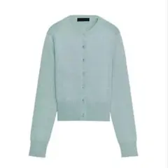 ZARA ミントグリーン　ニット　カーディガン
