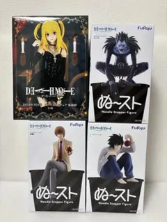 DEATH NOTE ぬーどるストッパーフィギュア 3種セット DEATH NOTE ぬーどるストッパーフィギュア 3種セット - メルカリ