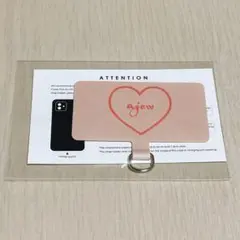 ajew エジュー スマホ ストラップシート アタッチメント 店舗限定のサムネイル