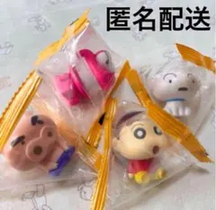 【新品】　クレヨンしんちゃん　フィギュア　プチっとすわりマス　4個セット