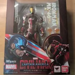 フィギュアーツ　アイアンマン　マーク46 キャプテンアメリカ Amazon.com: S.H. Figuarts - Civil War - Iron Man Mark 46 : Toys