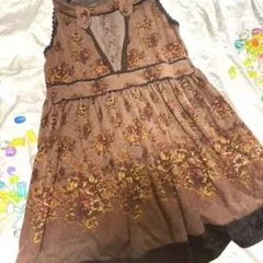 アクシーズファム　ワンピース　花柄