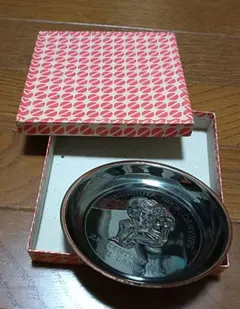 [未使用/経年劣化有] スリランカ イスルムニヤ精舎 レリーフ メタルプレート