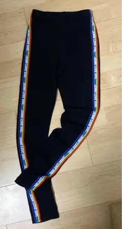 JENNILove レギンス カラフルストライプ 150cm