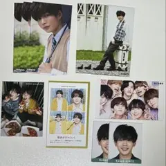 なにわ男子 長尾謙杜 厚紙セット