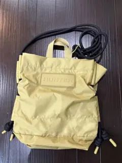 ハンタートラベルリップストップリサイクルナイロントート