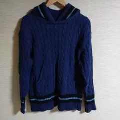Let it Ride ケーブル編みニット　90s サイズ不明おそらくM　日本製のサムネイル