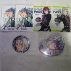 あんスタ　Eden　乱凪砂　七種茨　ドリームくじ　缶バッジ　ぴくりあ　9周年