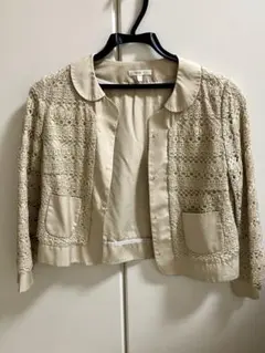PAULE KA レースジャケット 38 ベージュのサムネイル