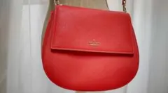 美品・Kate Spade ショルダーバッグ レッド 赤