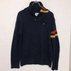 ノスタルジーデザイン 古着 Arnold Palmer ショールカラー セーター