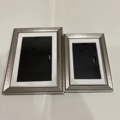 IKEA UBBETORP ウッベトルプ フレーム2点セット シルバーカラー