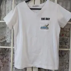 ♡ Snoopy VネックTシャツ M