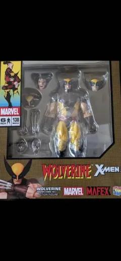 MAFEX WOLVERINE BROWN COMIC Ver.