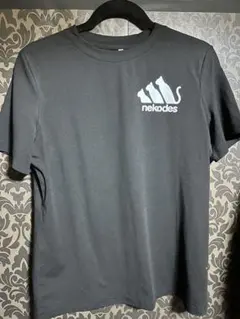 nekodes 猫 デザイン Tシャツ ブラック Mサイズ