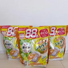 ボールド ジェルボール　シトラスの香り 88個入り　3袋合計264個のサムネイル