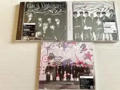 なにわ男子 シングル アシンメトリー/Black Nightmare 3枚セット