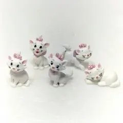 当時物 おしゃれキャット マリー ミニ フィギュア 5種 まとめ売り