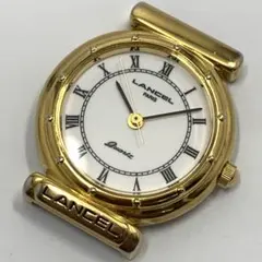 ❤️稼働品846★フェイスのみ LANCEL ランセル クォーツ 腕時計 ゴールドのサムネイル