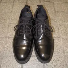 25.5cm H&M プレーントゥ シューズ 合皮