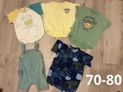 ロンパース　70 80 まとめ売り　アンパンマン ジョージ　ボリス　男の子