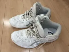 asics バスケットボールシューズ ホワイト/シルバー 26.5センチのサムネイル