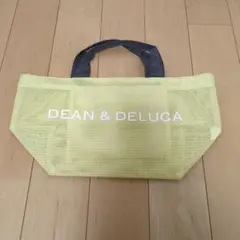 DEAN&DELUCA メッシュトート イエローSサイズ 黄色