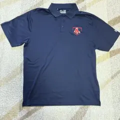 アンダーアーマー　ボストン・レッドソックス ポロシャツ LG ネイビー