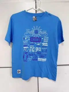 CHUMS 半袖 Tシャツ Fun In The Sun ブルー Lのサムネイル