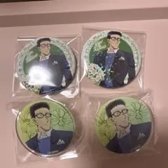 名探偵コナン トムス 花束 缶バッジ アクリルクリップ