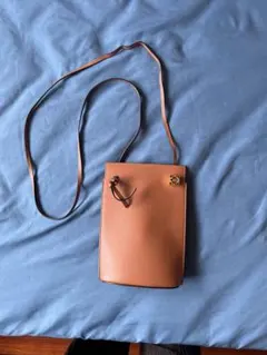 LOEWE ロエベ　ダイスポケットレザーショルダーバッグ