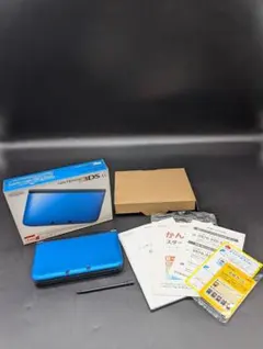 【箱付き・美品】3DS LL ブルー×ブラック