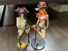 ワンピース フィギュア FLAG DIAMOND SHIP ハンコック ナミ