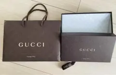GUCCI ショップ箱、ショップバック