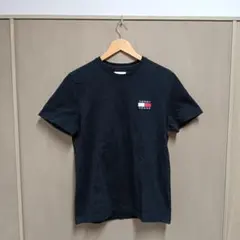 ＊綿100％＊トミージーンズ TOMMY JEANS【S】ブラック Tシャツ