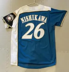 北海道日本ハムファイターズ 西川遥輝 レプリカ ユニフォーム S - メルカリ