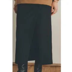 【CLANE】 SLANT SLIT STRAIGHT SKIRT | サイズ0のサムネイル