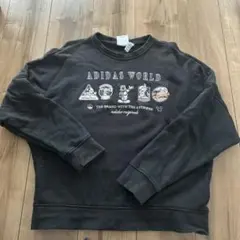 adidas×ディズニーコラボスウェット ブラック