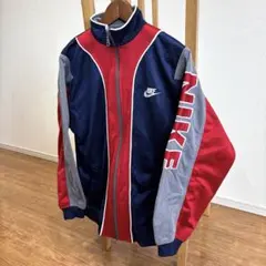Nike ジップアップジャケット ネイビー/レッド
