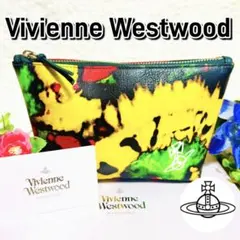 牛革✨Vivienne Westwood✨オーブ✨フラワー✨ポーチ✨スプレー✨のサムネイル