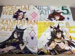 スペシャルウィークマンハッタンカフェナイスネイチャミスターシービー　布ポスター