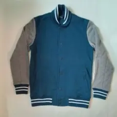 極美品　RAGEBLUE ネイビー グレー　スタジャン M　アメカジ