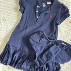 ポロ・ラルフ・ローレン ネイビー ワンピース85cm
