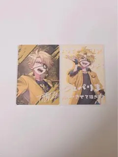 カラフルピーチ　展示会　トレカ　たっつんさん