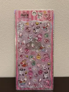 プチドロップステッカー　不思議の国のアリス ディズニー