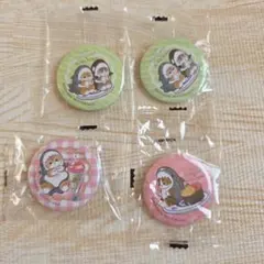 【新品未開封品】くら寿司　モフサンド　mofusand　缶バッチ4個セット