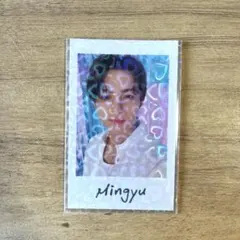 SEVENTEEN ミンギュ YAKUSOKU インスタントフォトカード