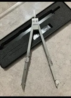DRAWS コンパス シルバー ケース付き
