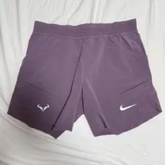 Nike ラファエル・ナダル ショートパンツ バーガンディ Nike Court Dri Fit Advantage Rafa 7´´ ショートパンツ 紫